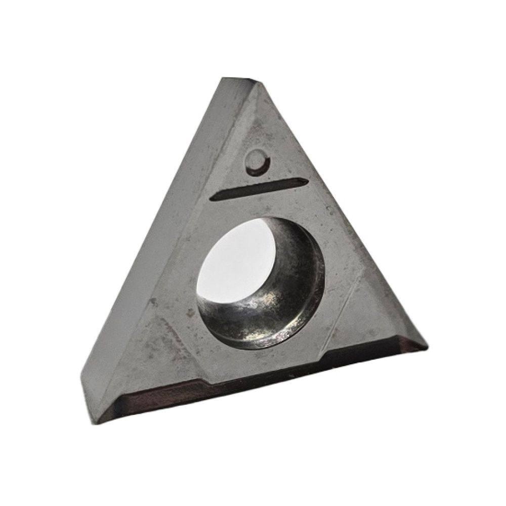 الماس تراشکاری TCGX16T302 گرید LH YD101 برند ZCC مناسب پرداخت‌کاری آلومینیوم و آلیاژهای سبک